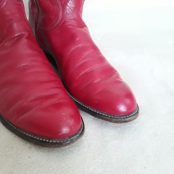 Justin Red Roper Boots - Picture 7 of 11
